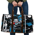 Port Adelaide Power Travel Bag Mascot Cartoon Football Illustration Style