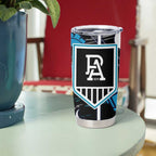 Port Adelaide Power Tumbler Cup Mascot Cartoon Football Illustration Style