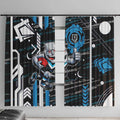 Port Adelaide Power Window Curtain Mascot Cartoon Football Illustration Style