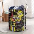 Richmond Tigers Laundry Basket Mascot Cartoon Football Illustration Style
