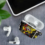 Richmond Tigers AirPods Case Mascot Cartoon Football Illustration Style