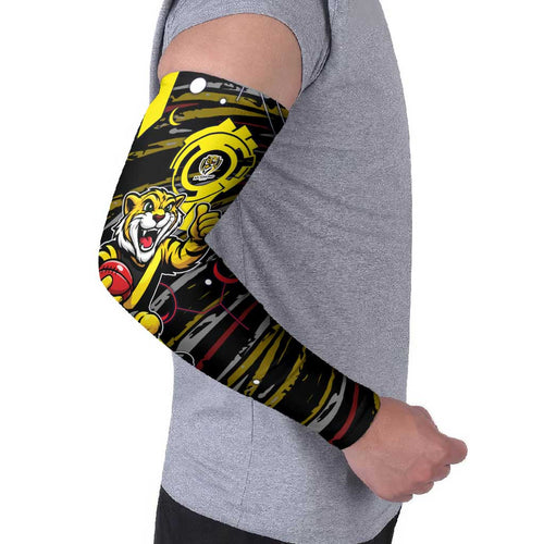 Richmond Tigers Arm Sleeves Mascot Cartoon Football Illustration Style