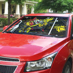 Richmond Tigers Auto Sun Shade Mascot Cartoon Football Illustration Style
