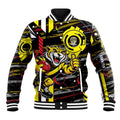 Richmond Tigers Baseball Jacket Mascot Cartoon Football Illustration Style