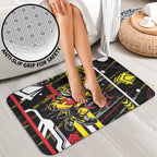 Richmond Tigers Bathroom Set Mascot Cartoon Football Illustration Style