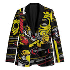 Richmond Tigers Blazer Mascot Cartoon Football Illustration Style