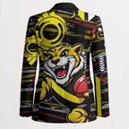 Richmond Tigers Blazer Mascot Cartoon Football Illustration Style