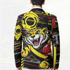 Richmond Tigers Blazer Mascot Cartoon Football Illustration Style