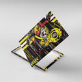 Richmond Tigers Canvas Wall Art Mascot Cartoon Football Illustration Style
