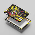 Richmond Tigers Canvas Wall Art Mascot Cartoon Football Illustration Style