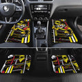 Richmond Tigers Car Mats Mascot Cartoon Football Illustration Style
