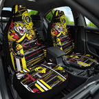 Richmond Tigers Car Seat Cover Mascot Cartoon Football Illustration Style