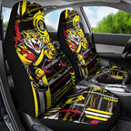 Richmond Tigers Car Seat Cover Mascot Cartoon Football Illustration Style