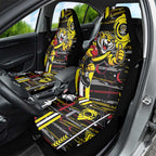 Richmond Tigers Car Seat Cover Mascot Cartoon Football Illustration Style
