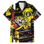 Richmond Tigers Hawaiian Shirt Mascot Cartoon Football Illustration Style