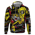 Richmond Tigers Hoodie Mascot Cartoon Football Illustration Style