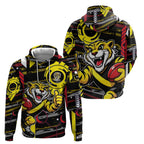 Richmond Tigers Hoodie Mascot Cartoon Football Illustration Style