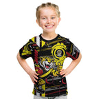 Richmond Tigers Kid T Shirt Mascot Cartoon Football Illustration Style