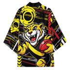 Richmond Tigers Kimono Mascot Cartoon Football Illustration Style