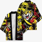 Richmond Tigers Kimono Mascot Cartoon Football Illustration Style