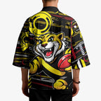 Richmond Tigers Kimono Mascot Cartoon Football Illustration Style