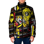 Richmond Tigers Padded Jacket Mascot Cartoon Football Illustration Style