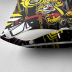 Richmond Tigers Pillow Cover Mascot Cartoon Football Illustration Style