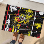 Richmond Tigers Rubber Doormat Mascot Cartoon Football Illustration Style