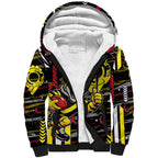 Richmond Tigers Sherpa Hoodie Mascot Cartoon Football Illustration Style