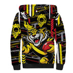 Richmond Tigers Sherpa Hoodie Mascot Cartoon Football Illustration Style