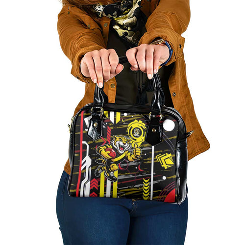 Richmond Tigers Shoulder Handbag Mascot Cartoon Football Illustration Style