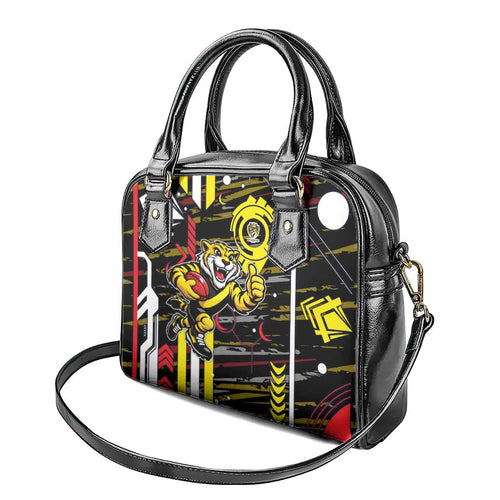 Richmond Tigers Shoulder Handbag Mascot Cartoon Football Illustration Style