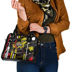 Richmond Tigers Shoulder Handbag Mascot Cartoon Football Illustration Style