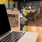 Richmond Tigers Skinny Tumbler Mascot Cartoon Football Illustration Style