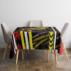 Richmond Tigers Tablecloth Mascot Cartoon Football Illustration Style