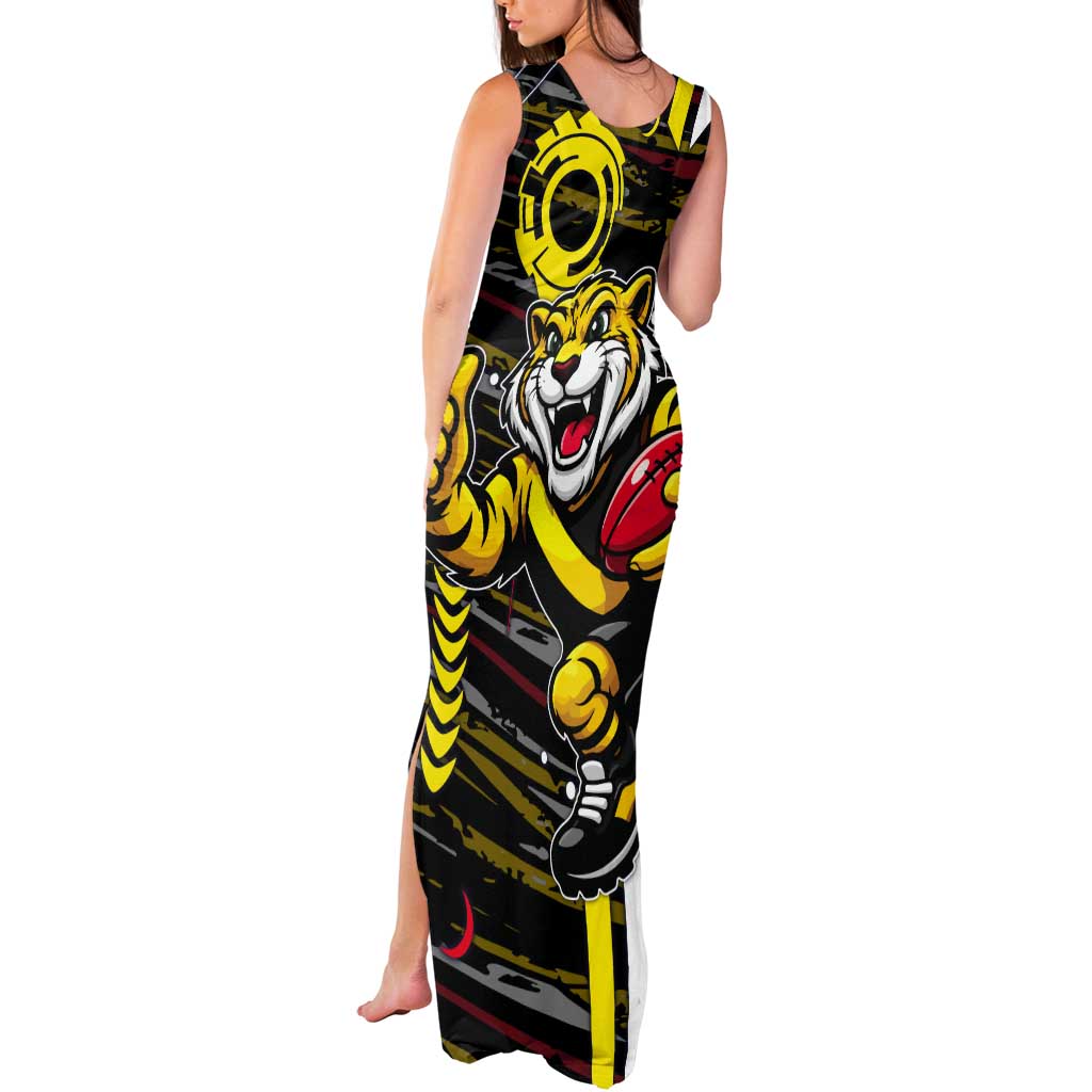 Richmond Tigers Tank Maxi Dress Mascot Cartoon Football Illustration Style