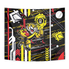 Richmond Tigers Tapestry Mascot Cartoon Football Illustration Style