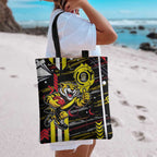 Richmond Tigers Tote Bag Mascot Cartoon Football Illustration Style
