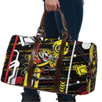 Richmond Tigers Travel Bag Mascot Cartoon Football Illustration Style
