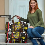 Richmond Tigers Travel Bag Mascot Cartoon Football Illustration Style