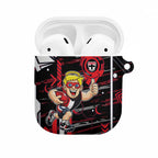 St Kilda Saints AirPods Case Mascot Cartoon Football Illustration Style