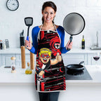St Kilda Saints Apron Mascot Cartoon Football Illustration Style