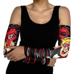 St Kilda Saints Arm Sleeves Mascot Cartoon Football Illustration Style
