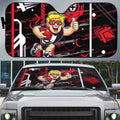 St Kilda Saints Auto Sun Shade Mascot Cartoon Football Illustration Style