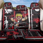 St Kilda Saints Back Car Seat Cover Mascot Cartoon Football Illustration Style