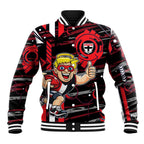 St Kilda Saints Baseball Jacket Mascot Cartoon Football Illustration Style