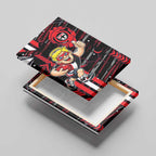 St Kilda Saints Canvas Wall Art Mascot Cartoon Football Illustration Style
