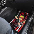 St Kilda Saints Car Mats Mascot Cartoon Football Illustration Style