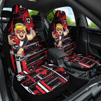 St Kilda Saints Car Seat Cover Mascot Cartoon Football Illustration Style
