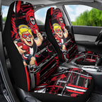 St Kilda Saints Car Seat Cover Mascot Cartoon Football Illustration Style